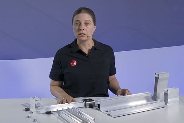 Claudia Vannoni presenta i sistemi di lamiera grecata BasicRail, MiniRail e MultiRail