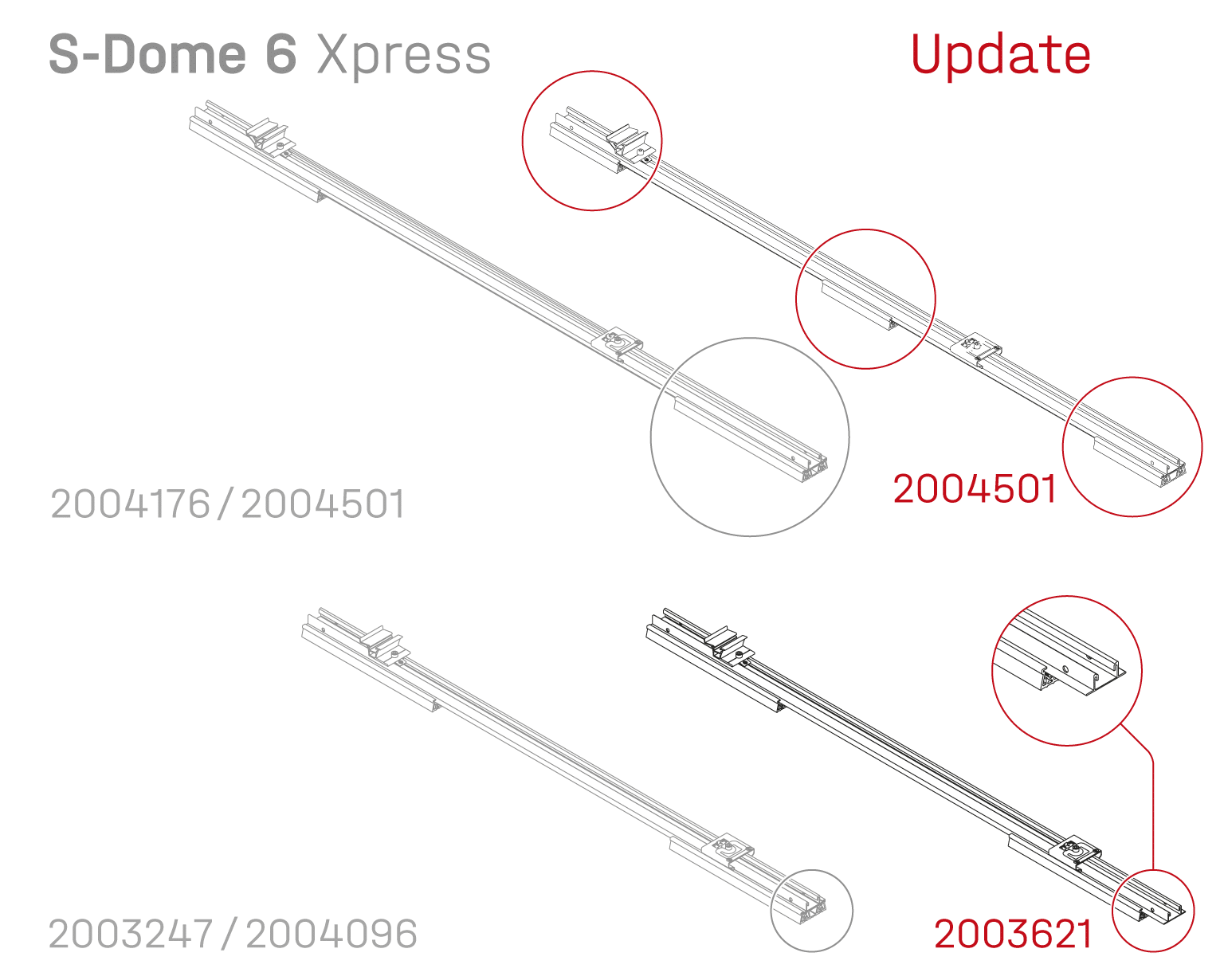 S-Dome 6 Xpress Base Sets