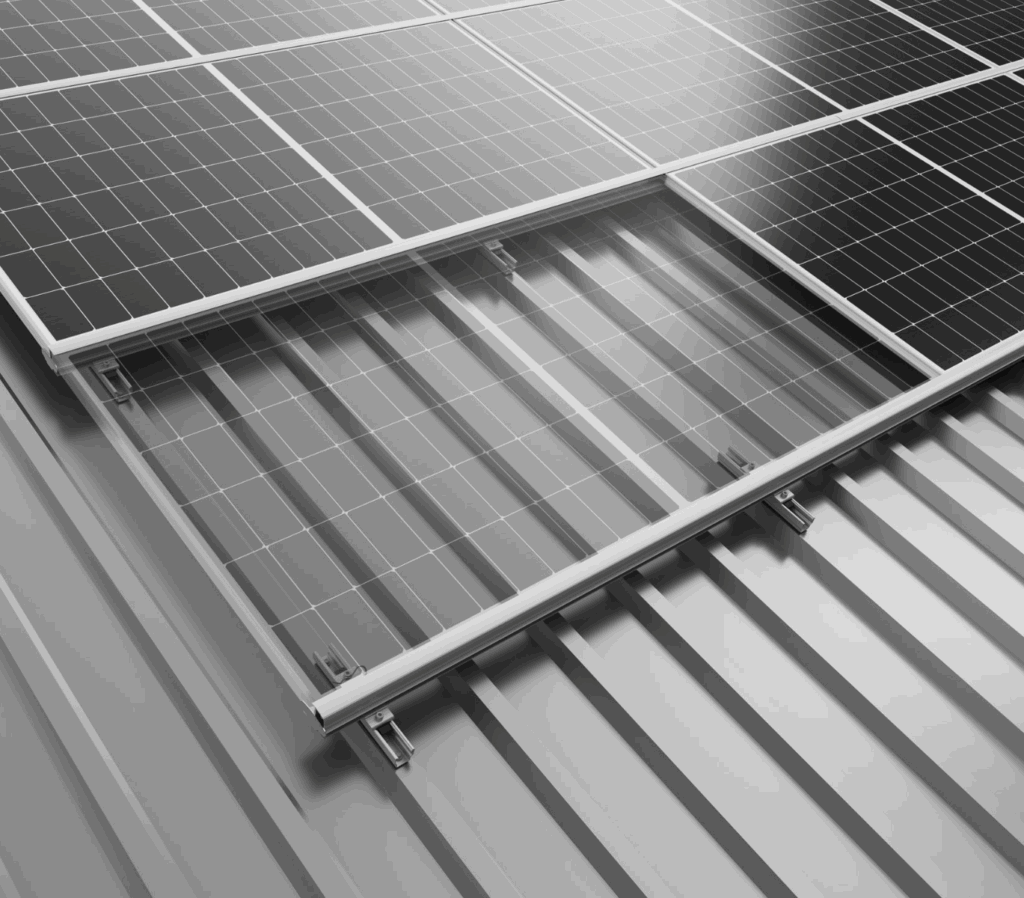 Going modular: InsertionRail 2.0 now also for pitched roofs - K2 Systems
