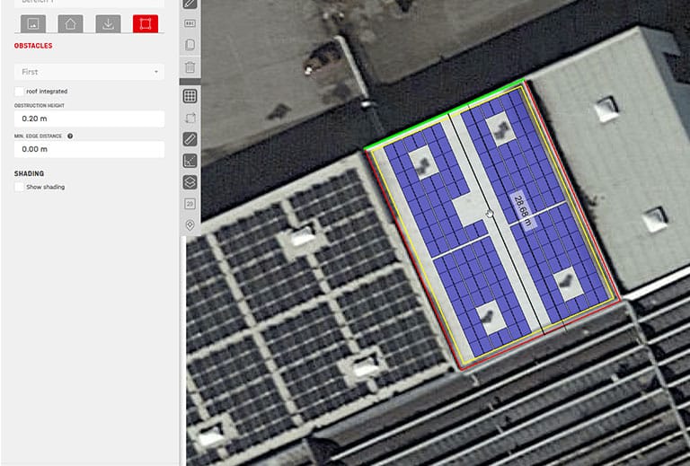 Example of connecting module blocks with the ridge connector